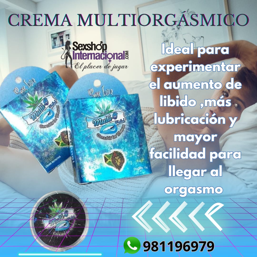 CREMA INTIMA-MULTIORGASMICO AUMENTA EL LIBIDO-DE CANNABIS-SEXSHOP LIMA 971890151 